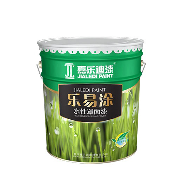 樂易涂水性罩面漆